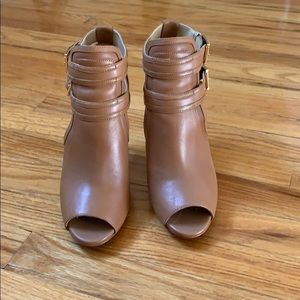 Michael Kors peep toe heels